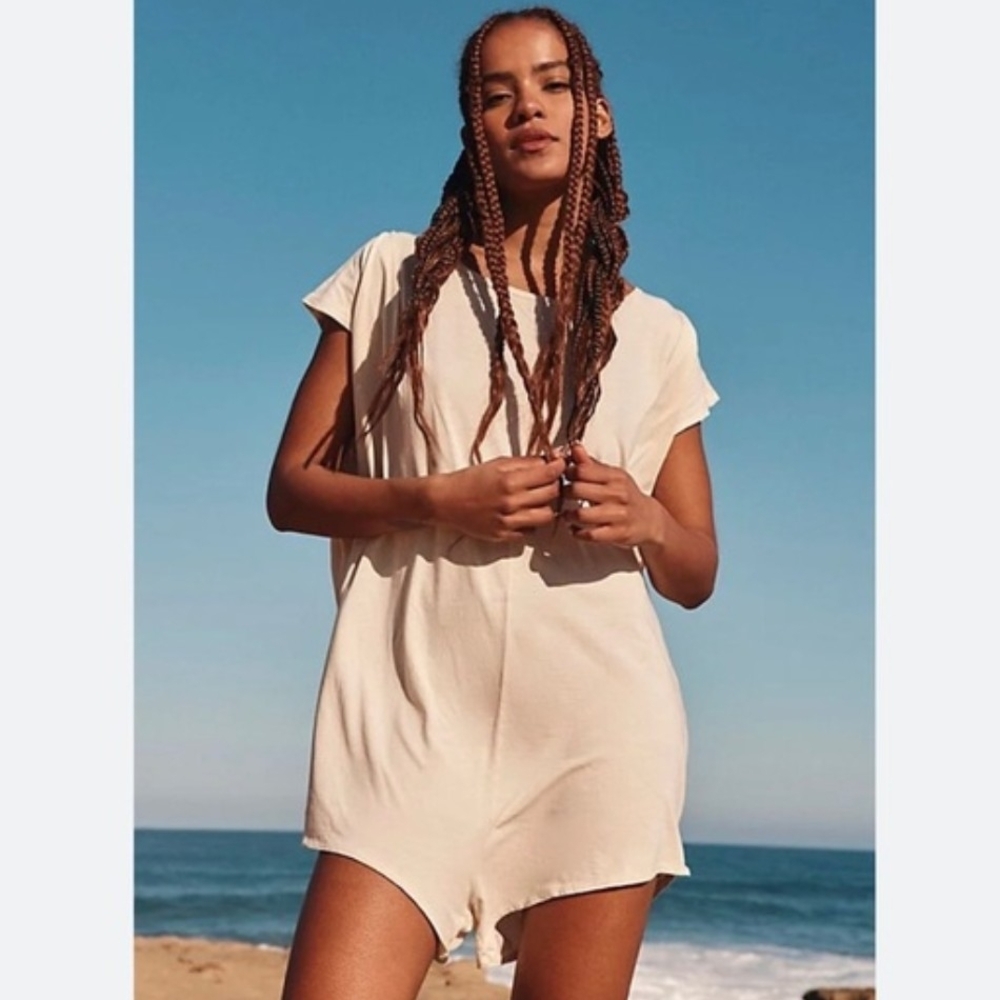 Free People Beach Swim Cover Up Romper